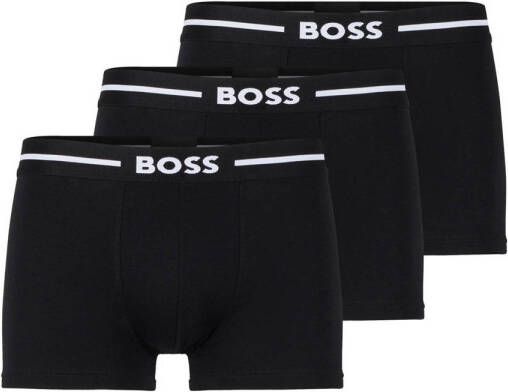 Boss Boxershort met labeldetail in een set van 3 stuks model 'Bold'