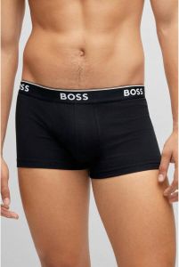 Hugo Boss Korte Boxershorts Power 3-Pack Zwart 001