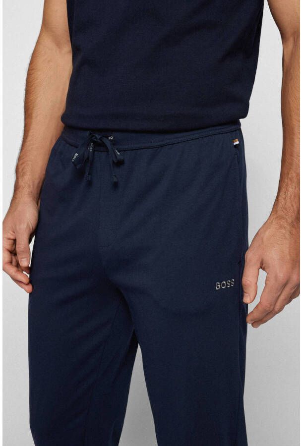 Boss Sweatpants met labelstitching model 'Mix&Match Pants'