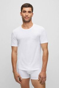 Hugo Boss 3-Pack Regular Fit Pure Cotton C-neck T-shirts White Wit Heren