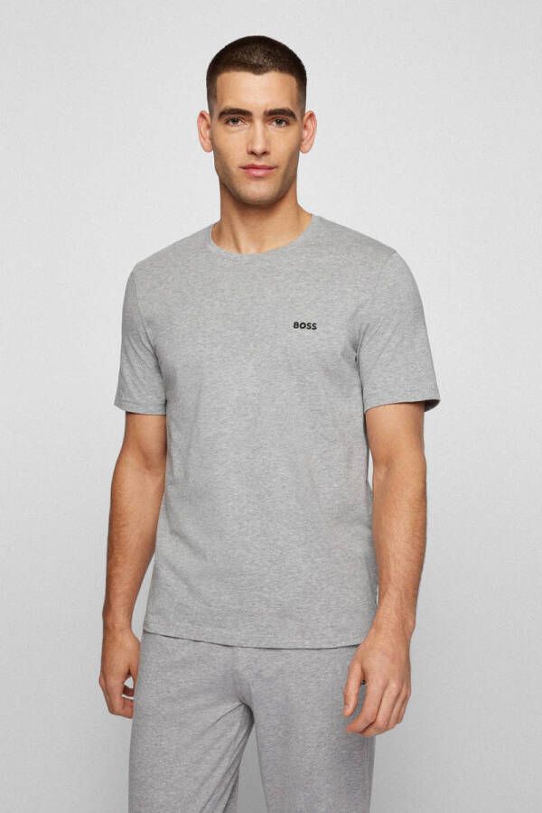 BOSS T-shirt Mix&Match T-Shirt R met -borduursel op de borst - Foto 3