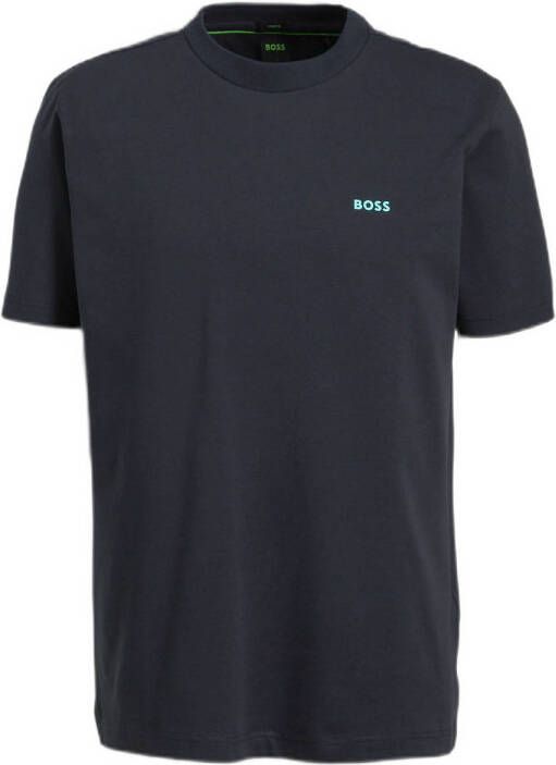 BOSS regular fit T-shirt dark blue