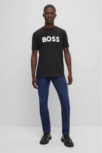 Hugo Boss Rechte spijkerbroek Blauw Heren