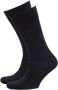HUGO sokken met logo set van 2 donkerblauw - Thumbnail 1