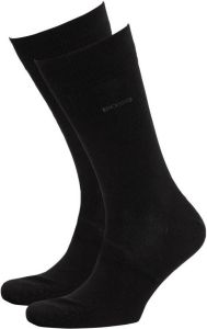 BOSS sokken met logo set van 2 zwart