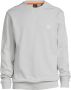 BOSS sweater met logo light pastel grey - Thumbnail 1