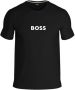 Boss T-shirt met labelprint - Thumbnail 1