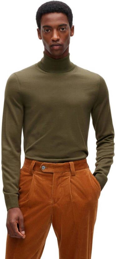 BOSS wollen coltrui Musso open green