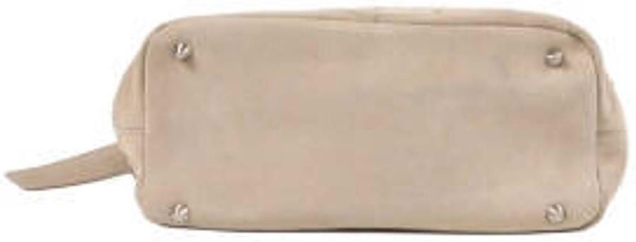 BRONX suède schoudertas Dakot-a beige - Foto 3