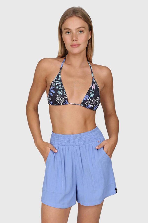 Brunotti crinkle strandshort Essia lila