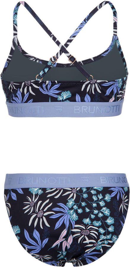 Brunotti crop bikini Edit zwart multi