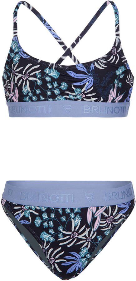 Brunotti crop bikini Edit zwart multi - Foto 2