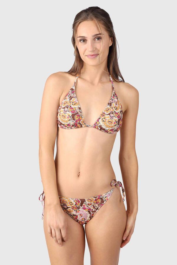 Brunotti strik bikinibroekje Elly roze oranje - Foto 3