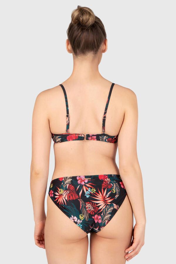 Brunotti voorgevormde beugel bikinitop Novasera zwart rood - Foto 3