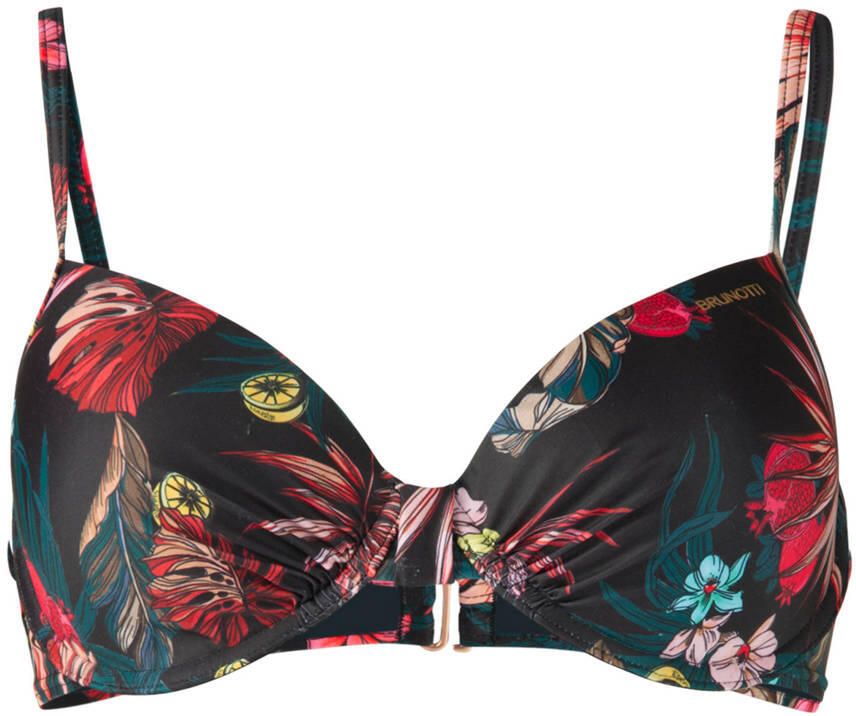 Brunotti voorgevormde beugel bikinitop Novasera zwart rood - Foto 2