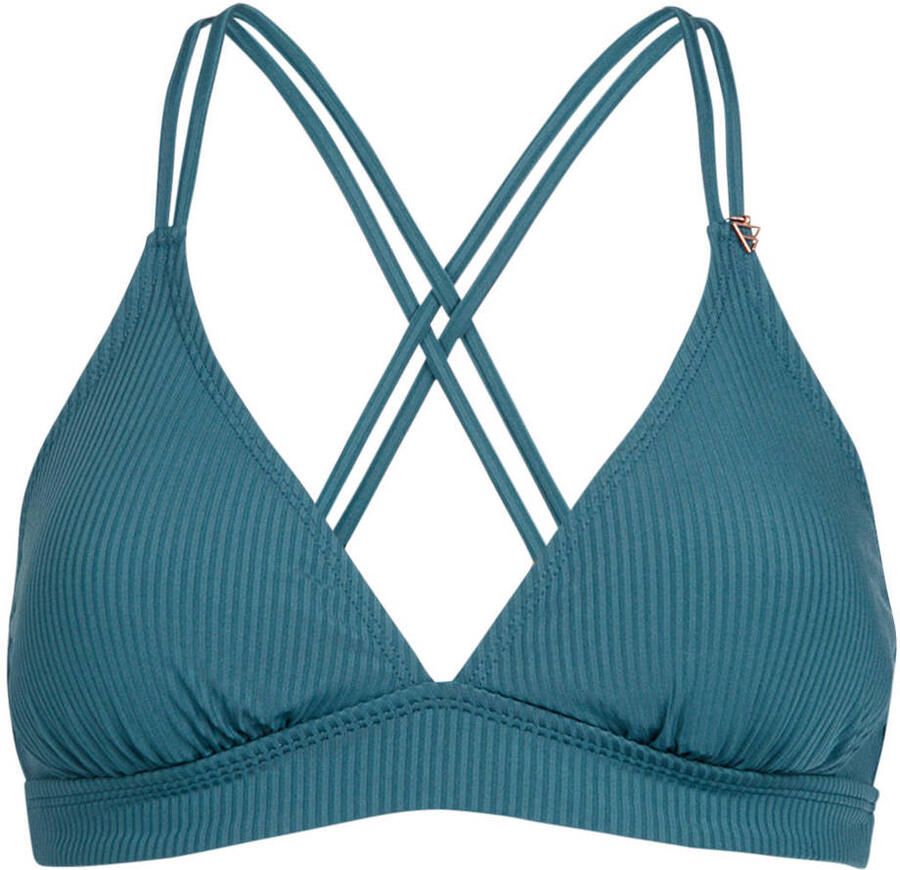 Brunotti voorgevormde bikinitop Delphina petrol