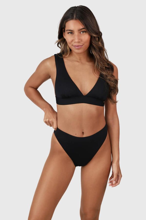 Brunotti voorgevormde bikinitop Forte zwart