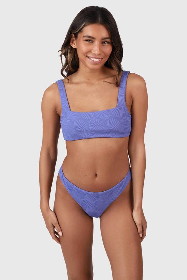 Brunotti voorgevormde crop bikini Lilly blauw - Foto 2