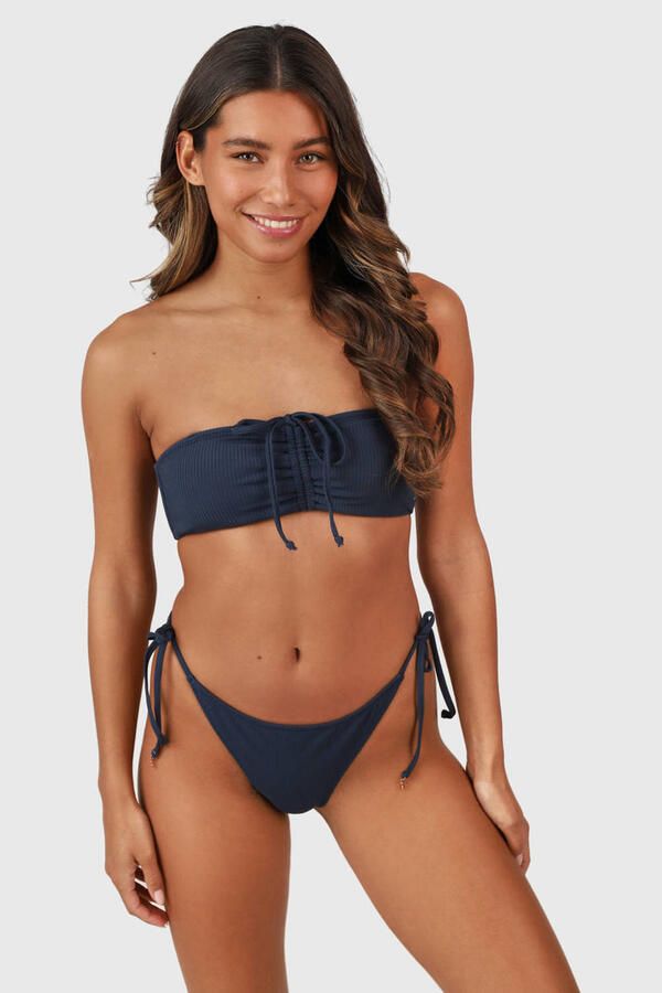 Brunotti strik bikinibroekje Elly donkerblauw - Foto 3
