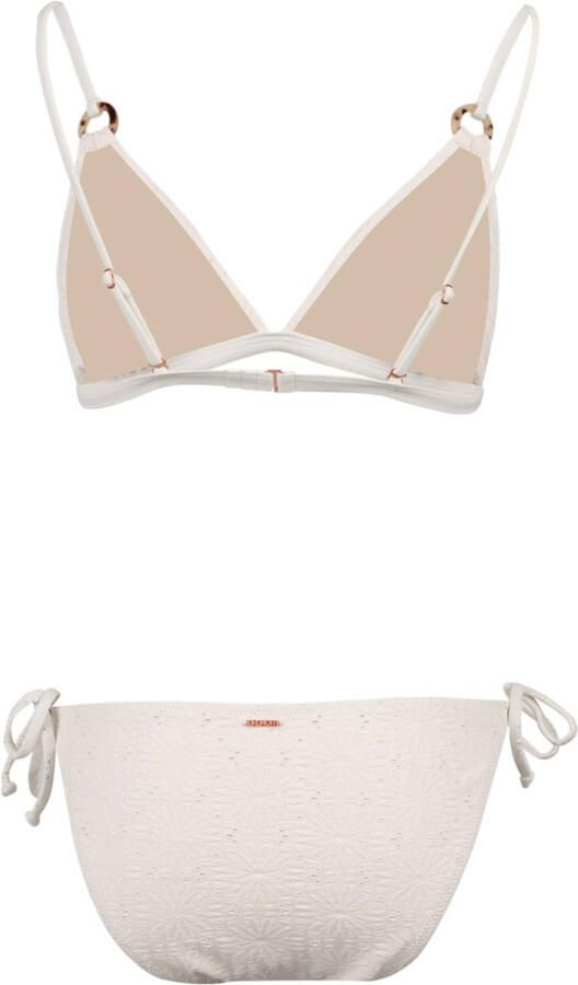 Brunotti voorgevormde triangel bikini Hana wit