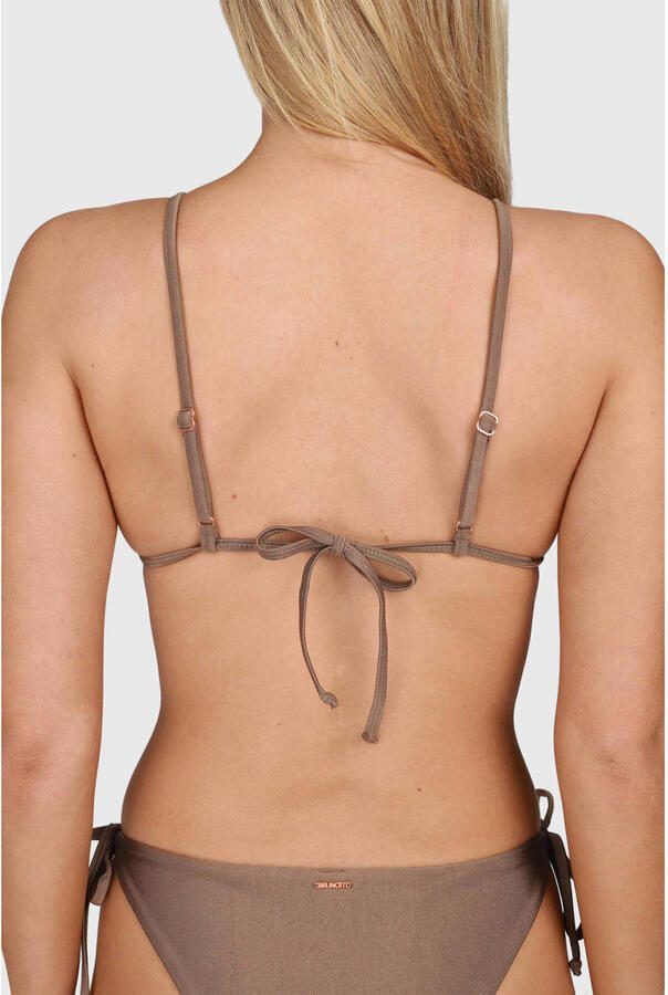 Brunotti voorgevormde triangel bikini set Sunanda bruin - Foto 2