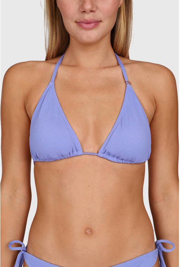 Brunotti voorgevormde triangel bikinitop Novalee lila - Foto 2