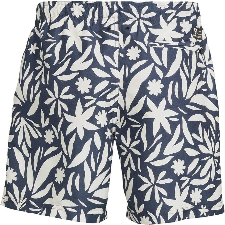 Brunotti zwemshort Cester donkerblauw wit - Foto 2