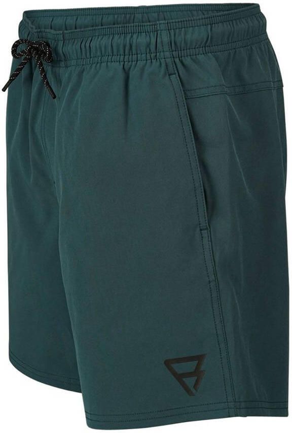 Brunotti zwemshort Iconic donkergroen