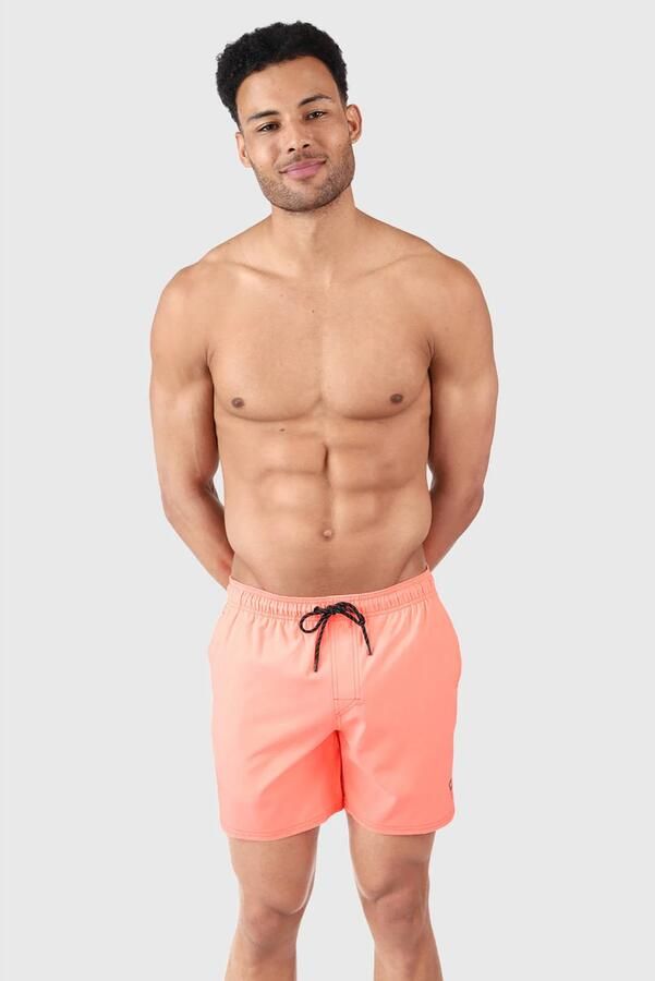 Brunotti zwemshort Iconic neon roze