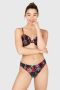Brunotti voorgevormde beugel bikinitop Novasera zwart rood - Thumbnail 1