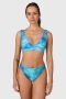 Brunotti voorgevormde bikini Bodhi Splash turquoise - Thumbnail 1