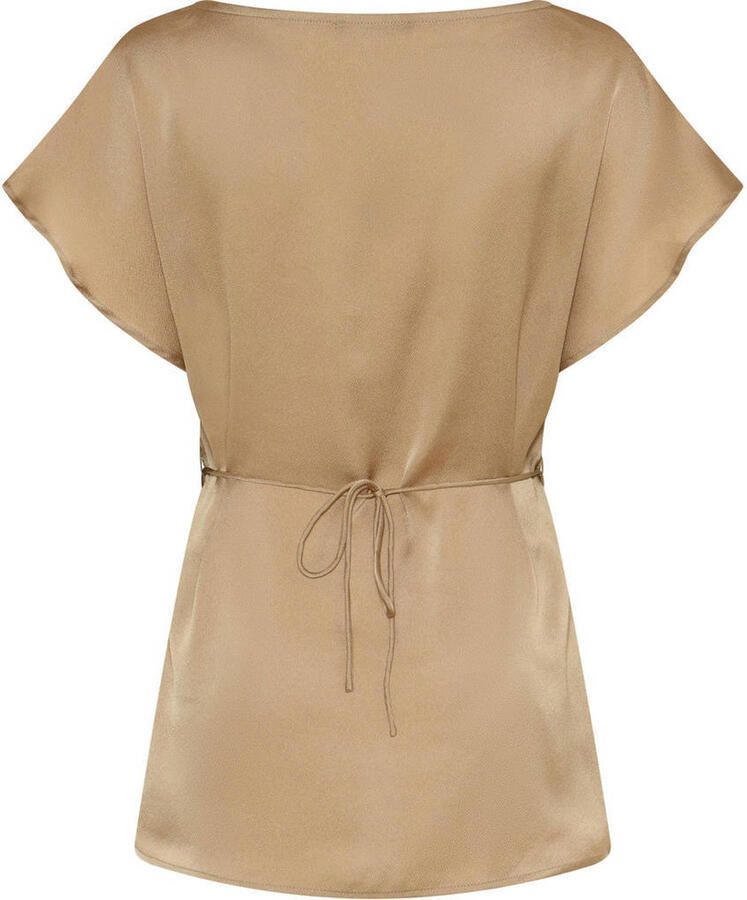 Bruuns Bazaar blouse camel