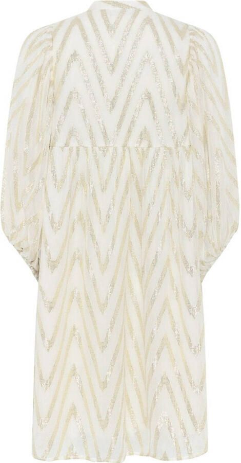 BRUUNS BAZAAR Dames Jurken Sarina Dress Gebroken Wit - Foto 6