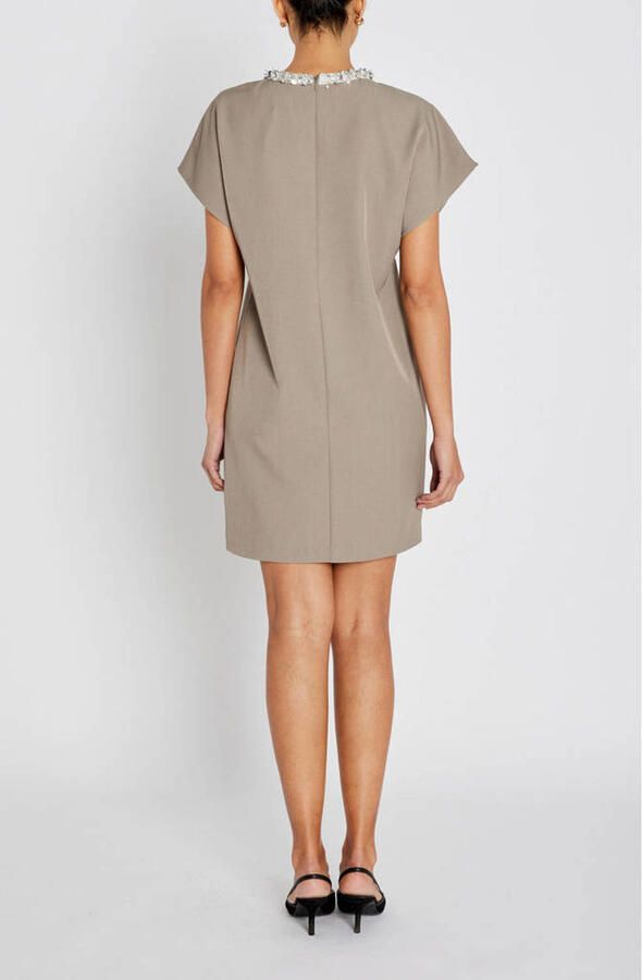 BRUUNS BAZAAR Dames Jurken Syagrusbbariala Dress Taupe - Foto 6