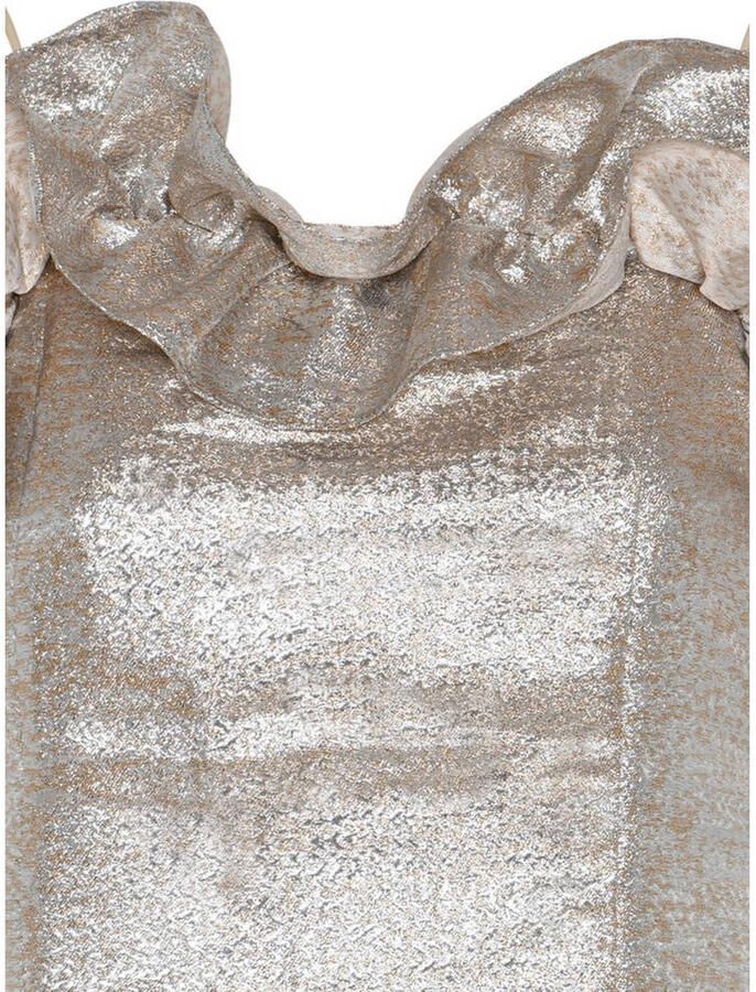 BRUUNS BAZAAR Dames Jurken Wallichiabbmartha Dress Goud - Foto 6