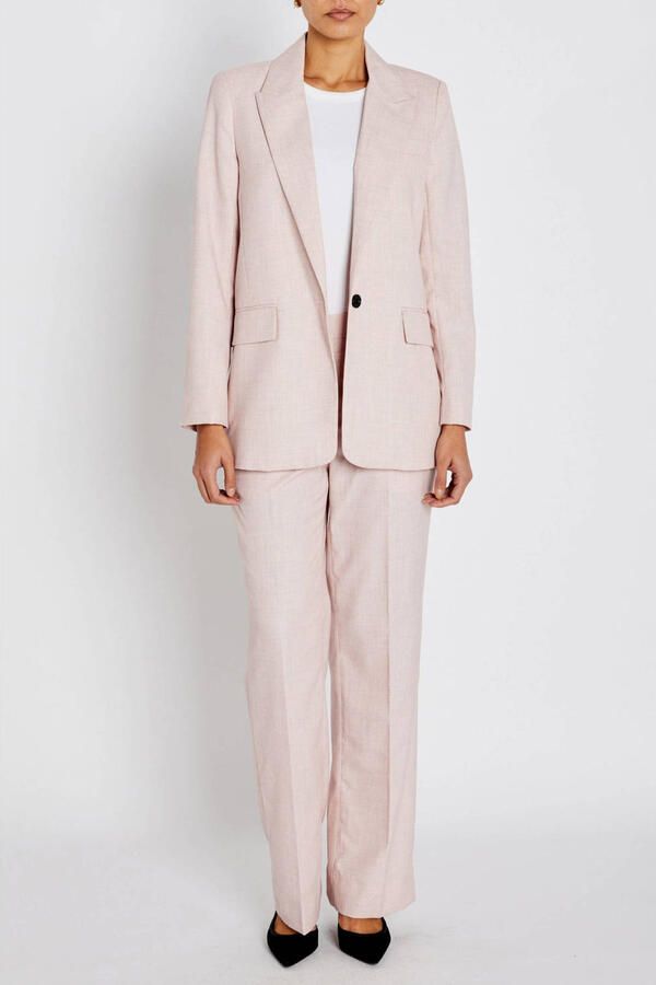 Bruuns Bazaar regular blazer lichtroze