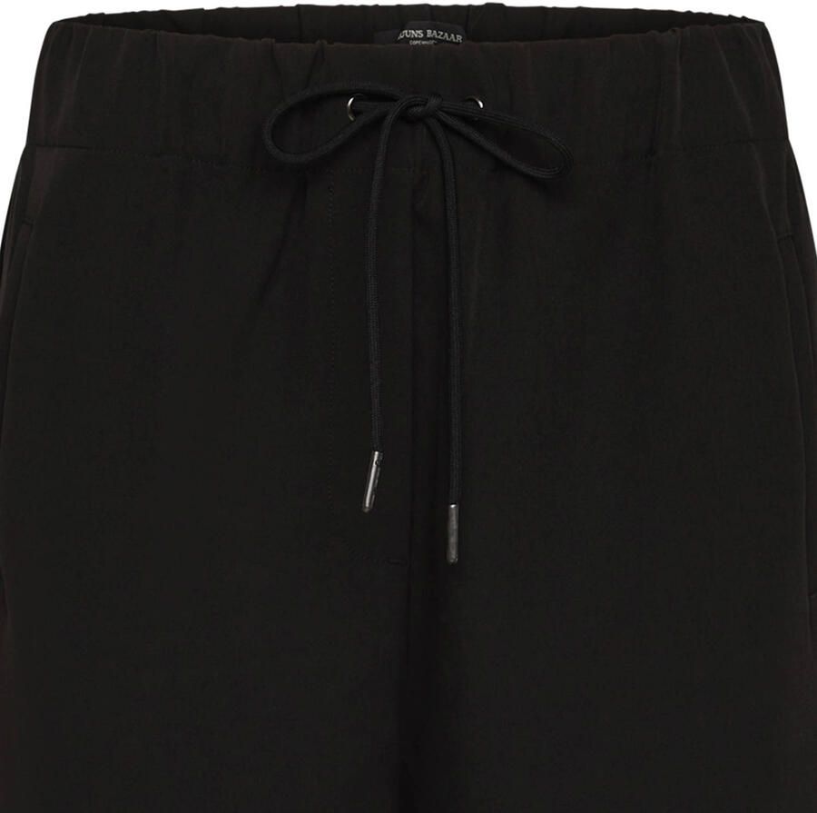 Bruuns Bazaar slim regular waist broek zwart - Foto 2