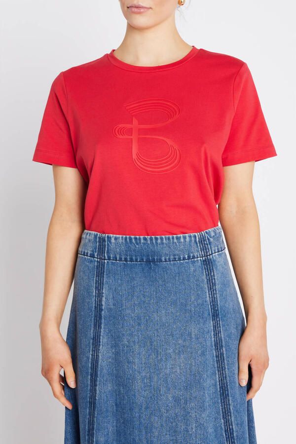 Bruuns Bazaar T-shirt rood