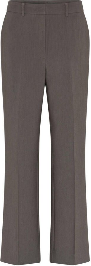 Bruuns Bazaar tapered broek grijs