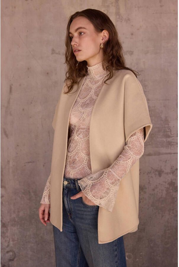 BRUUNS BAZAAR Dames Tops & T-shirts Deodarabbsuzi Blouse Creme - Foto 5