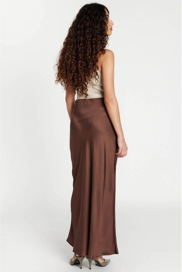 BRUUNS BAZAAR Dames Rokken Korthalsiabbjoanelle Skirt Bruin - Foto 6