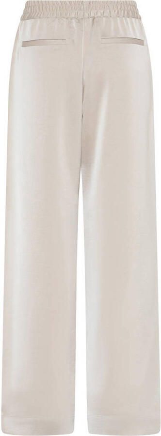 Bruuns Bazaar wide leg broek beige