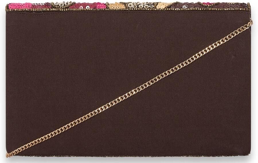 Bulaggi clutch Flower bruin multi - Foto 3