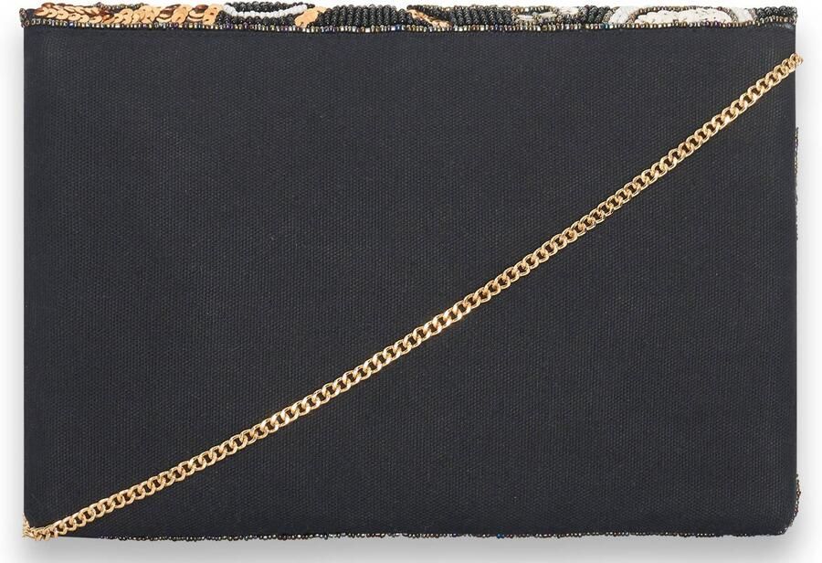 Bulaggi clutch Francis zwart goudkleurig - Foto 3