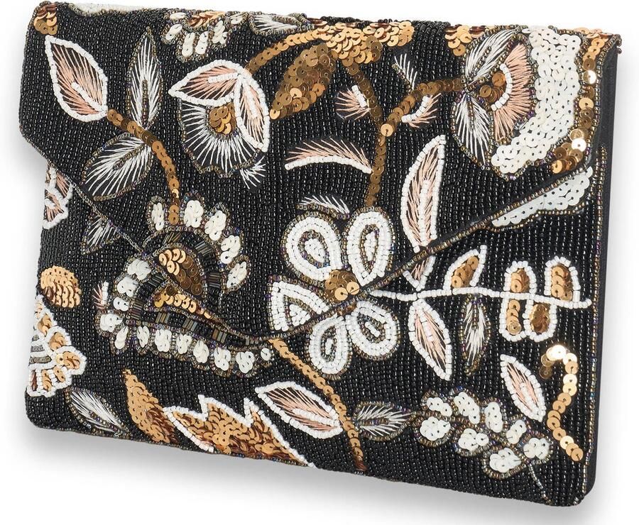 Bulaggi clutch Francis zwart goudkleurig - Foto 2