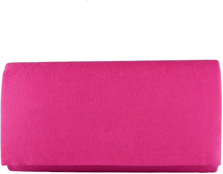 Bulaggi party clutch fuchsia