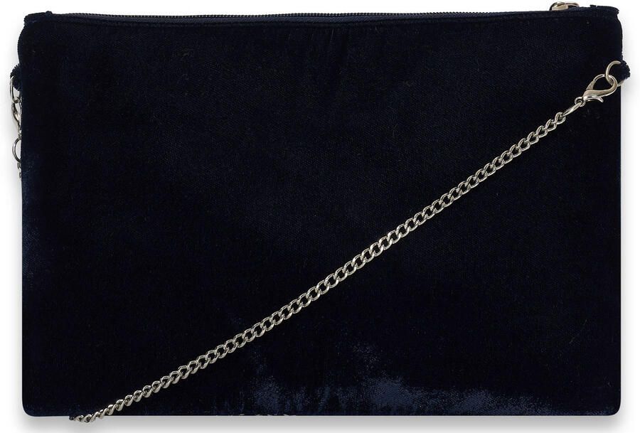 Bulaggi clutch Leaves donkerblauw - Foto 3