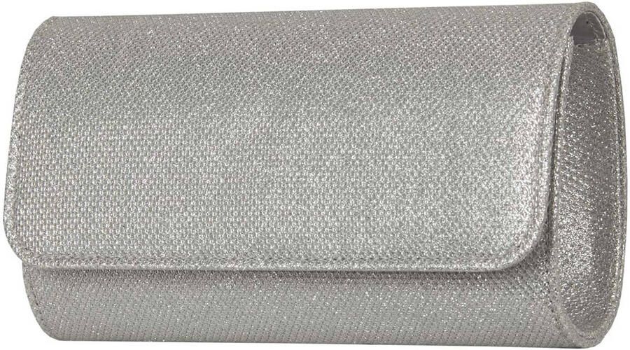 Bulaggi clutch met glitters Dionne zilverkleurig - Foto 2