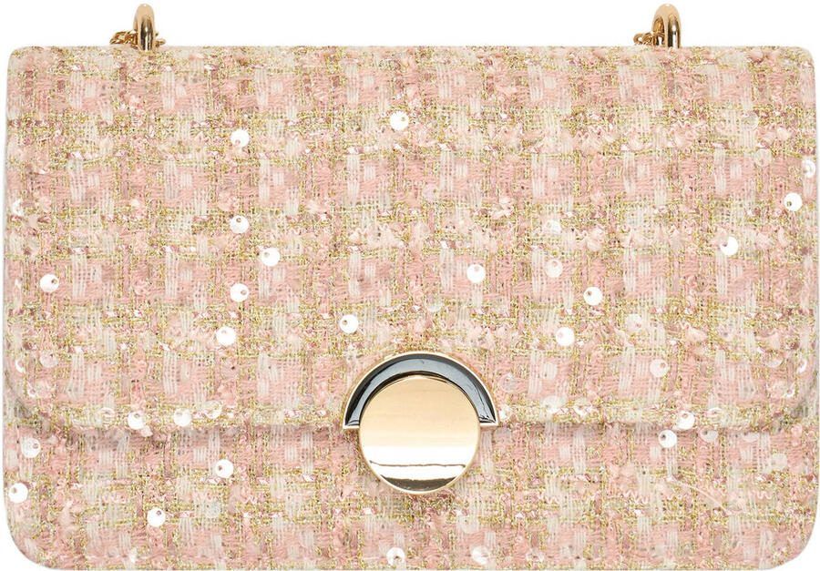 Bulaggi crossbody tas Carly lichtroze