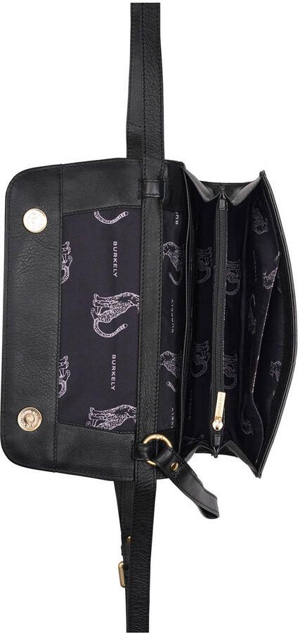 BURKELY leren crossbody clutch Demi zwart - Foto 3